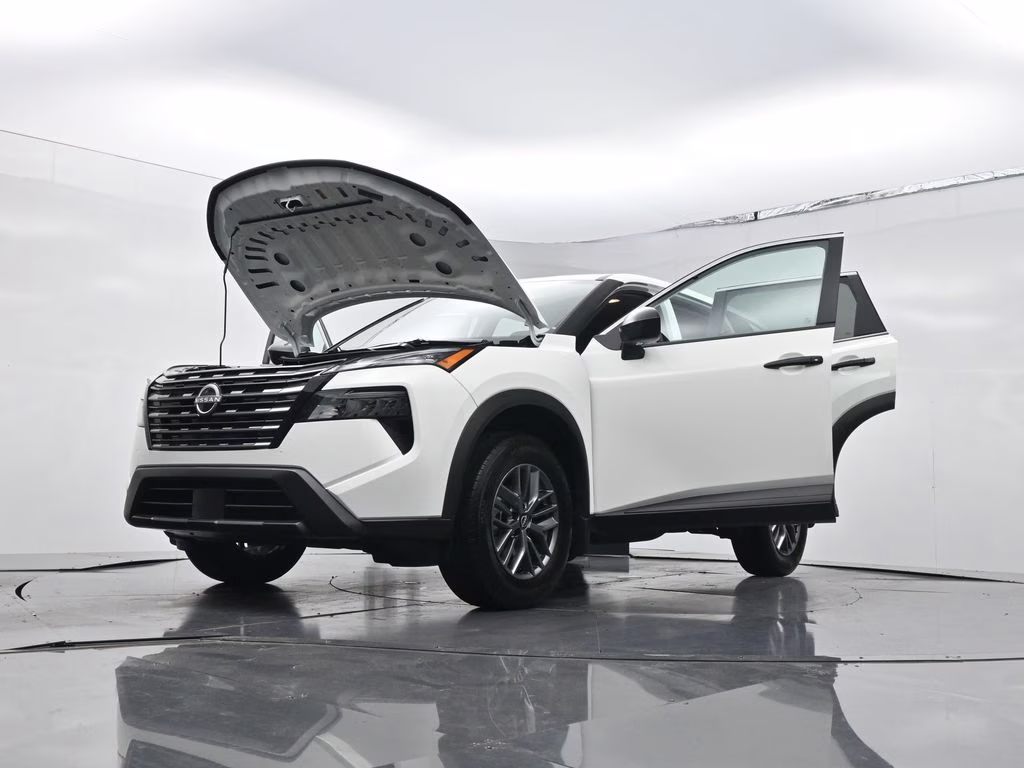 2026 Glacier White Nissan Rogue S FWD SUV
