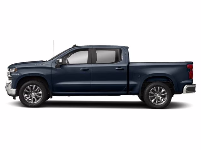 2019 Northsky Blue Metallic Chevrolet Silverado 1500 LT RWD Truck