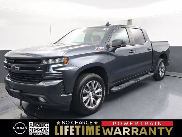2021 Shadow Gray Metallic Chevrolet Silverado 1500 RST 4X4 Truck