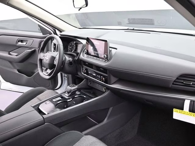 2026 Everest White Pearl Tricoat Nissan Rogue SV FWD SUV