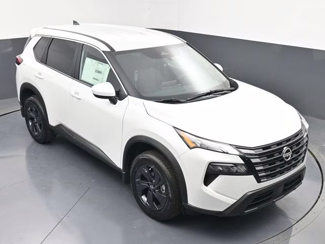 2026 Everest White Pearl Tricoat Nissan Rogue SV FWD SUV