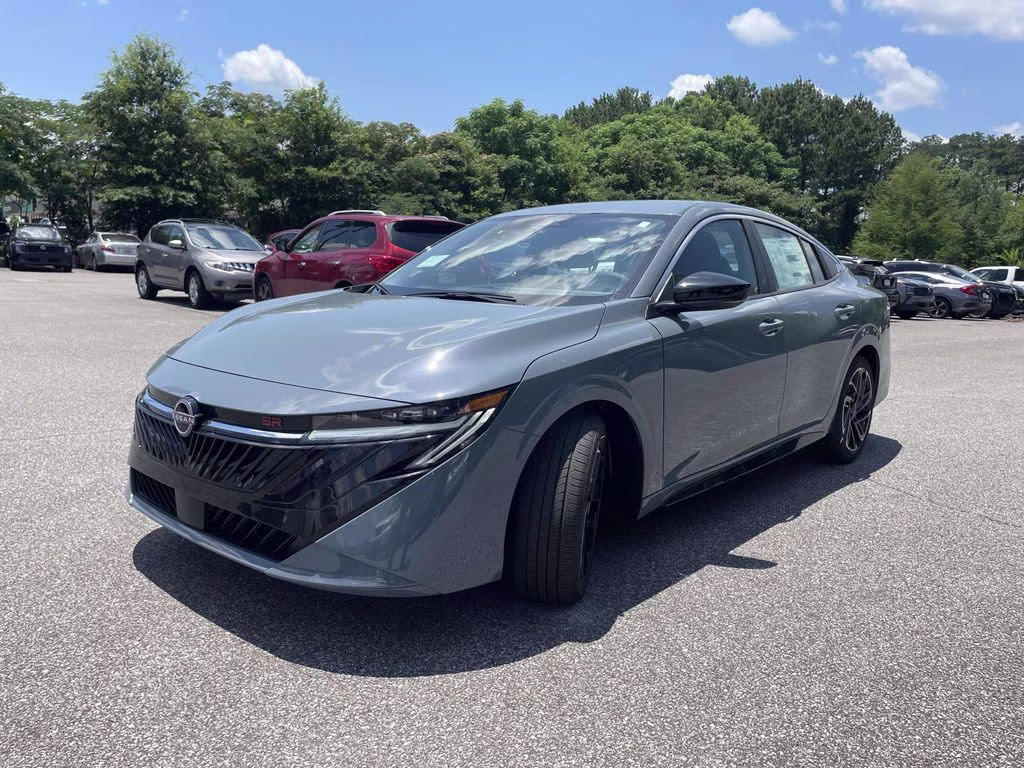 2026 Atlantic Gray Metallic Nissan Sentra SR FWD Sedan