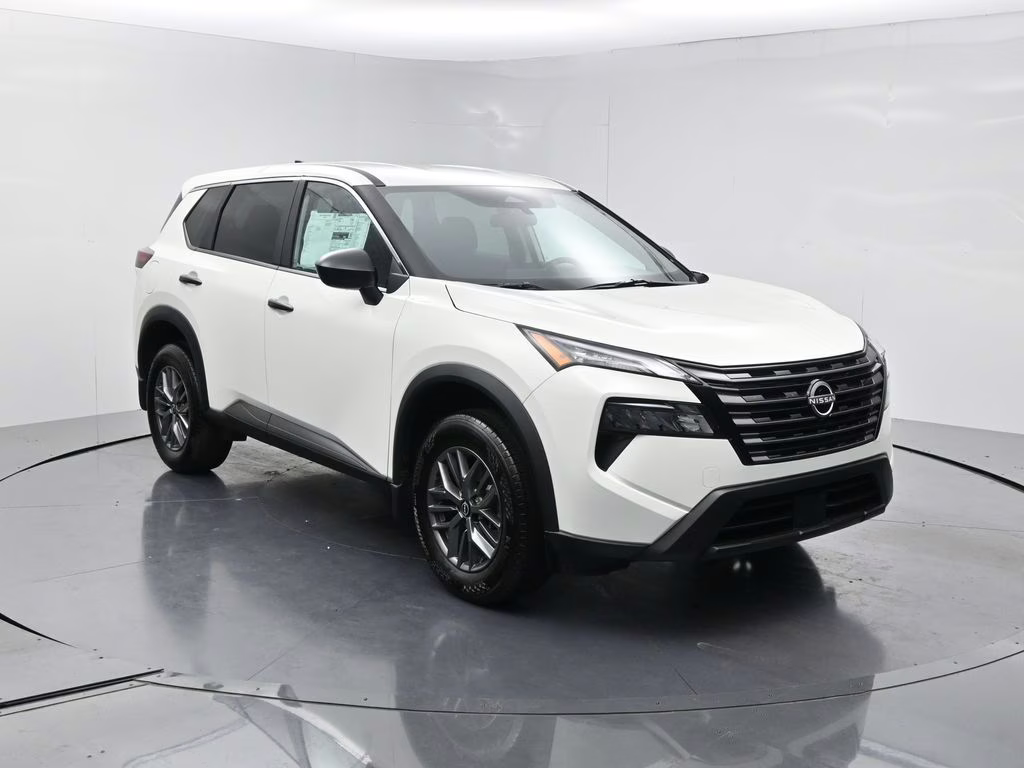 2026 Glacier White Nissan Rogue S FWD SUV