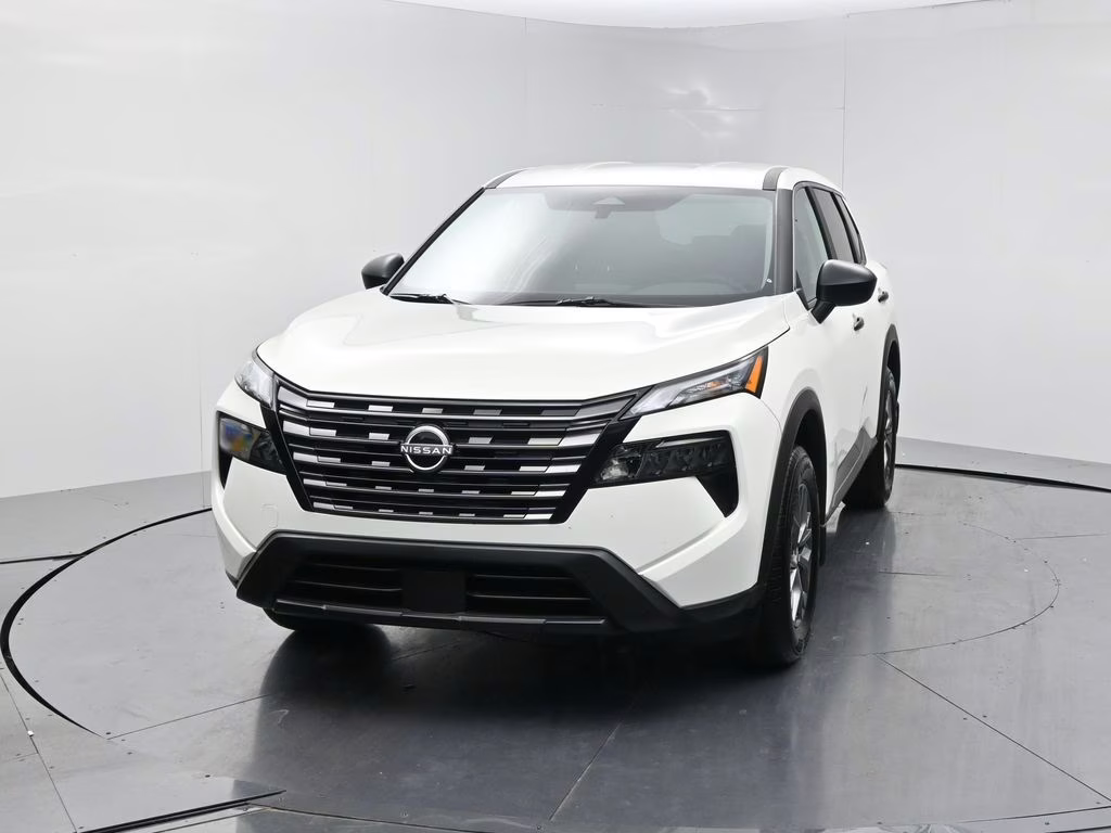 2026 Glacier White Nissan Rogue S FWD SUV