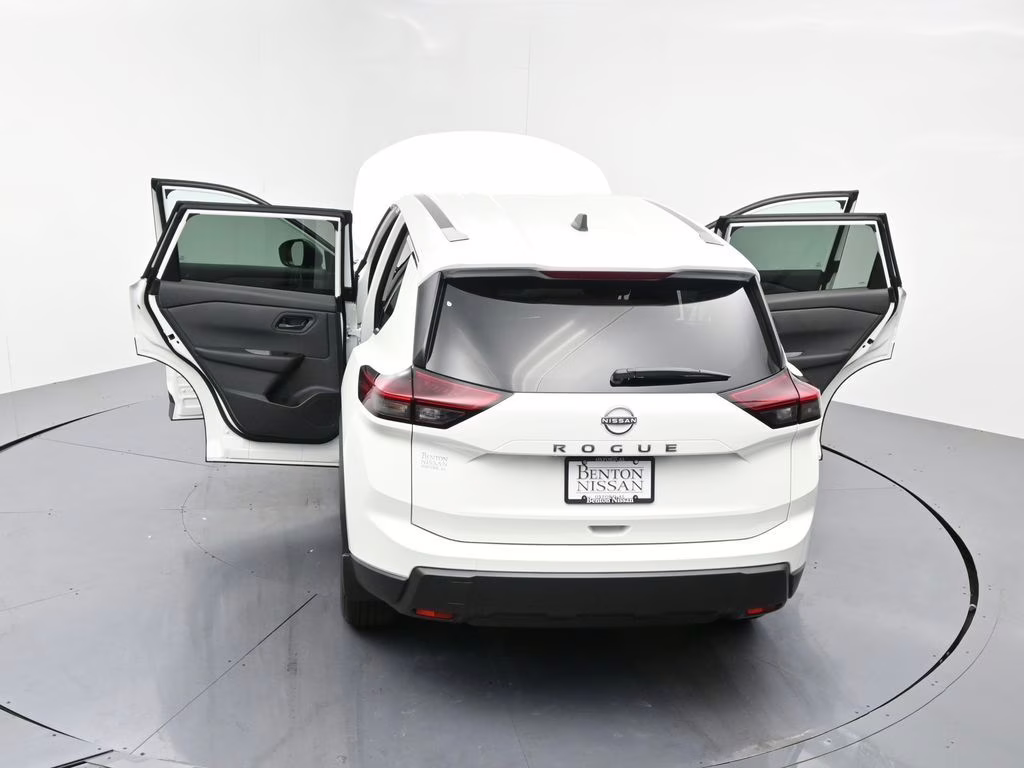 2026 Glacier White Nissan Rogue S FWD SUV