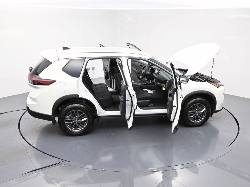 2026 Glacier White Nissan Rogue S FWD SUV