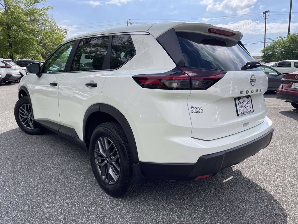 2026 Glacier White Nissan Rogue S FWD SUV