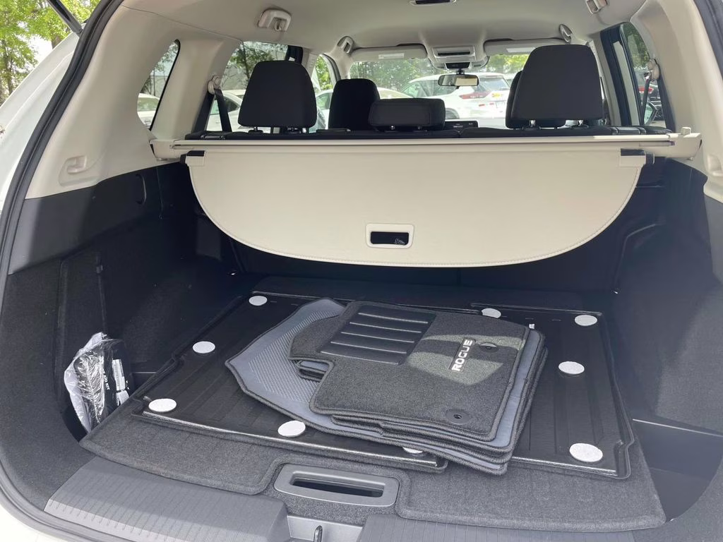 2026 Glacier White Nissan Rogue S FWD SUV