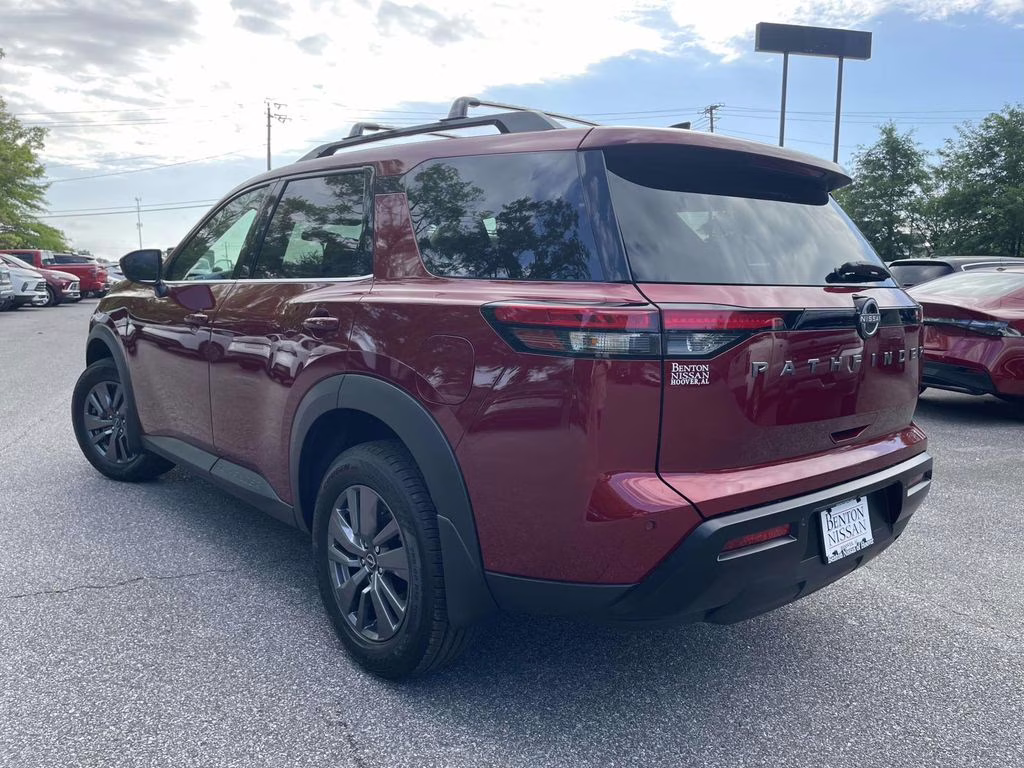 2026 Scarlet Ember Tintcoat Nissan Pathfinder SV FWD SUV