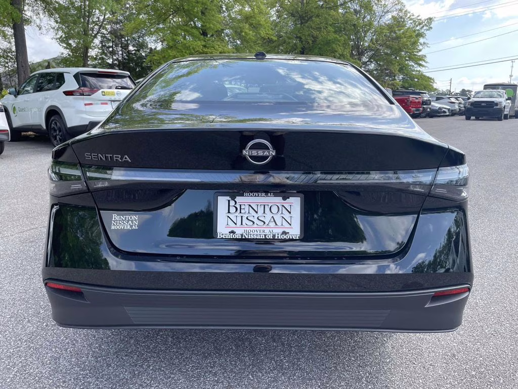 2026 Super Black Nissan Sentra SV FWD Sedan