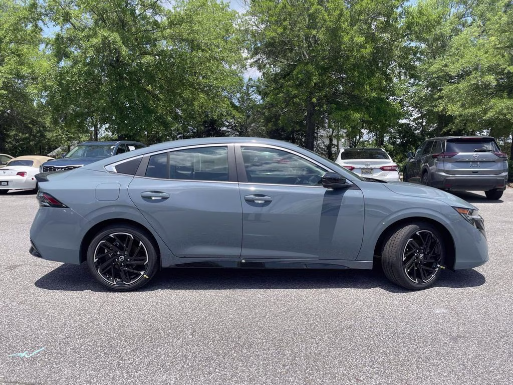 2026 Atlantic Gray Metallic Nissan Sentra SR FWD Sedan