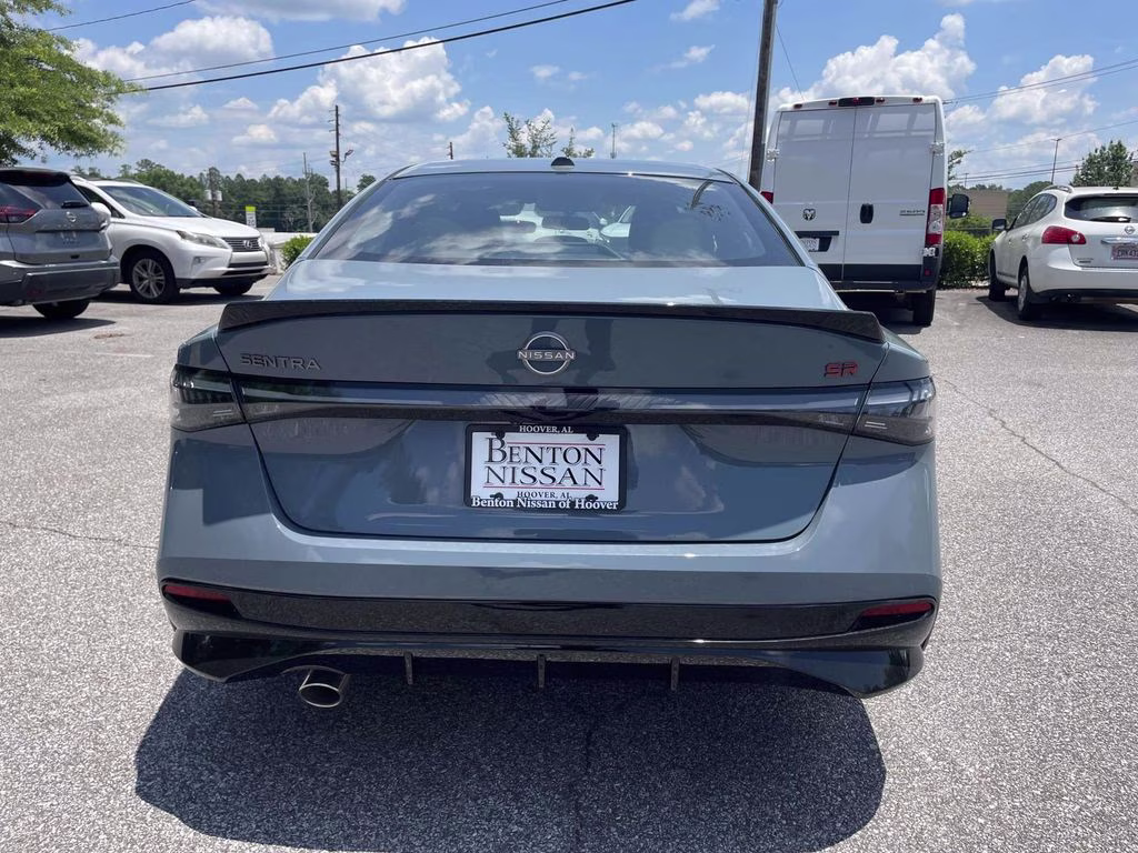 2026 Atlantic Gray Metallic Nissan Sentra SR FWD Sedan