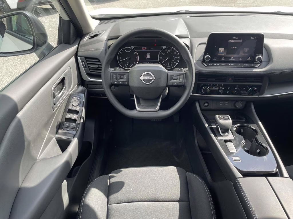 2026 Glacier White Nissan Rogue S FWD SUV