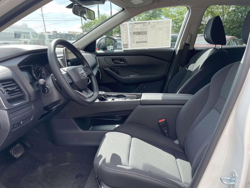 2026 Glacier White Nissan Rogue S FWD SUV