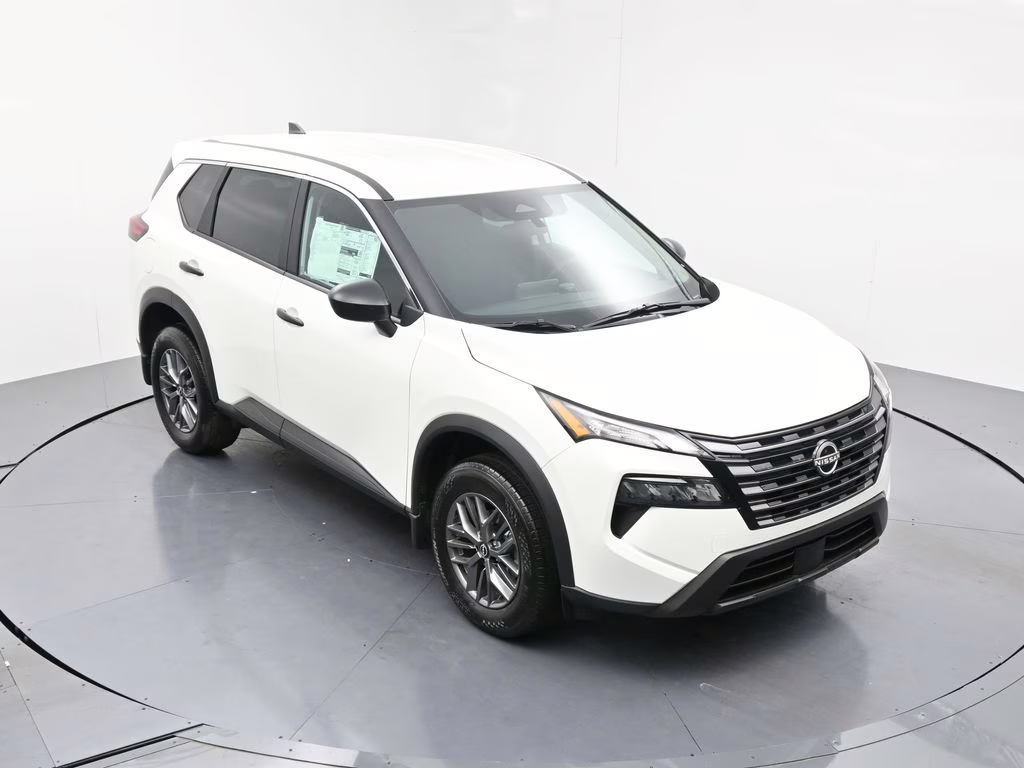 2026 Glacier White Nissan Rogue S FWD SUV
