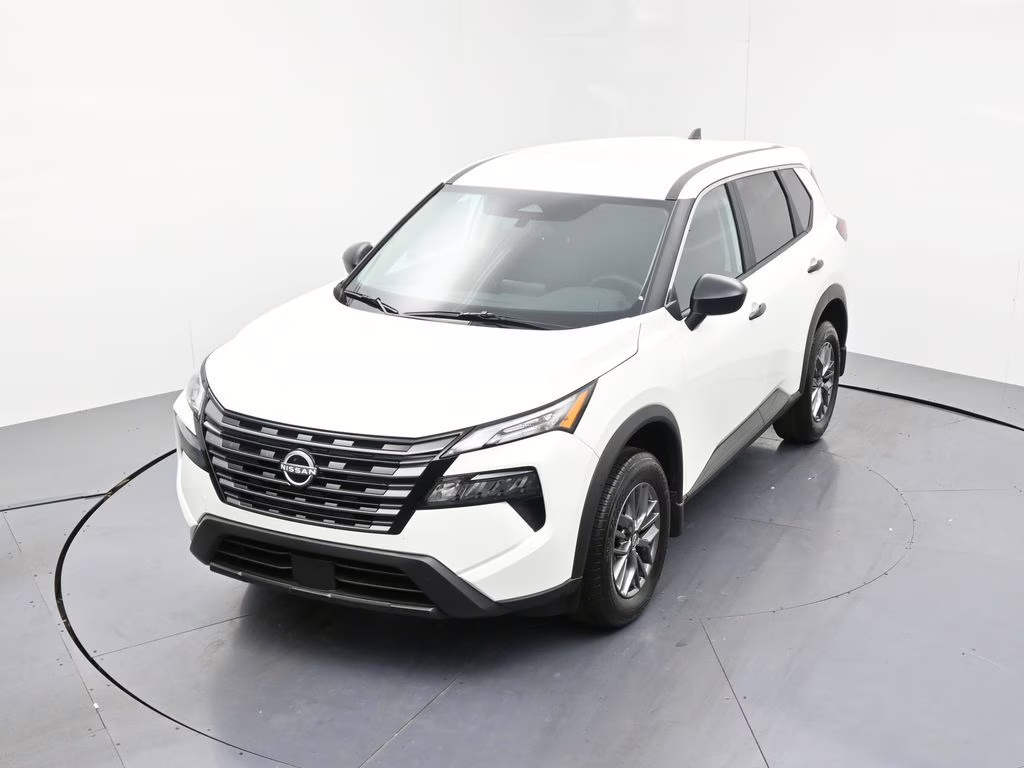 2026 Glacier White Nissan Rogue S FWD SUV