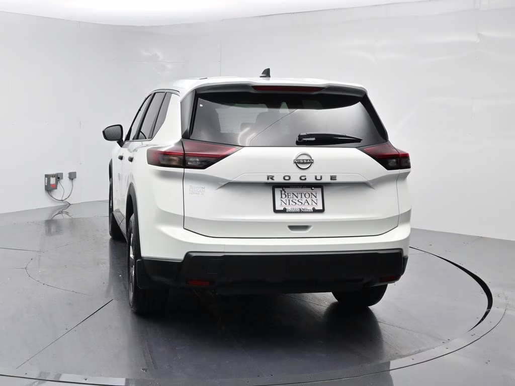 2026 Glacier White Nissan Rogue S FWD SUV