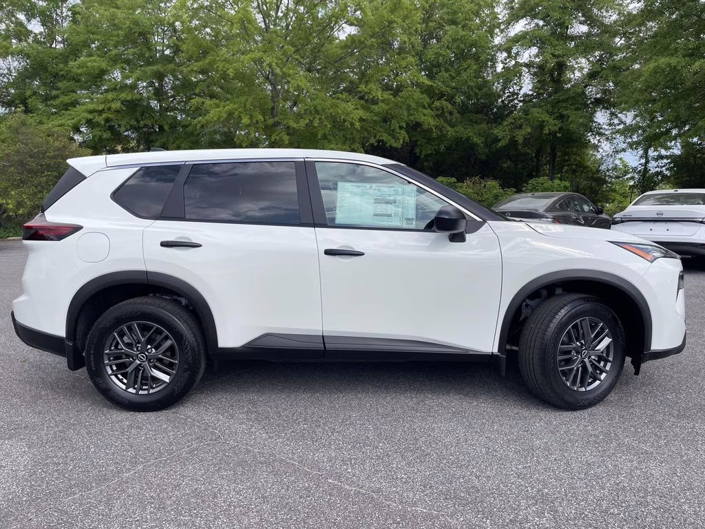 2026 Glacier White Nissan Rogue S FWD SUV