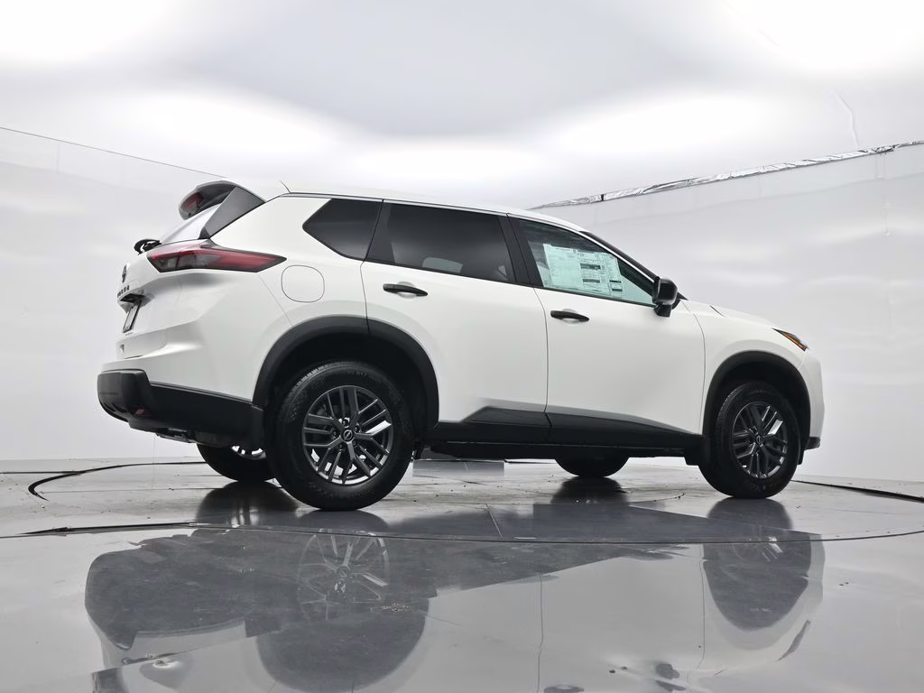 2026 Glacier White Nissan Rogue S FWD SUV
