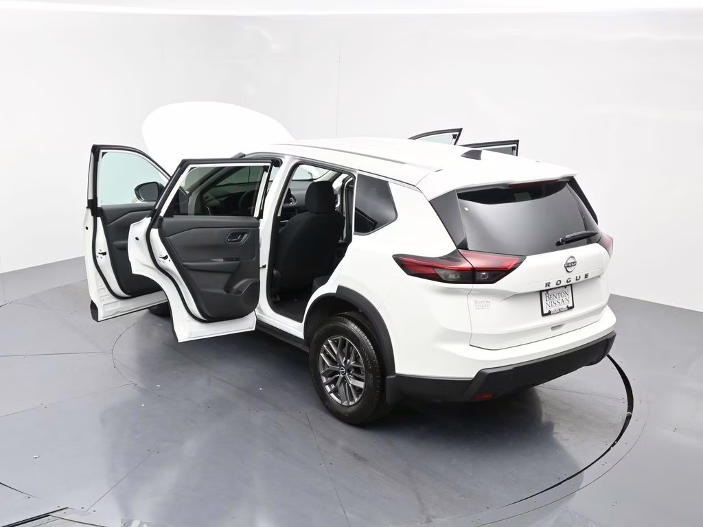 2026 Glacier White Nissan Rogue S FWD SUV