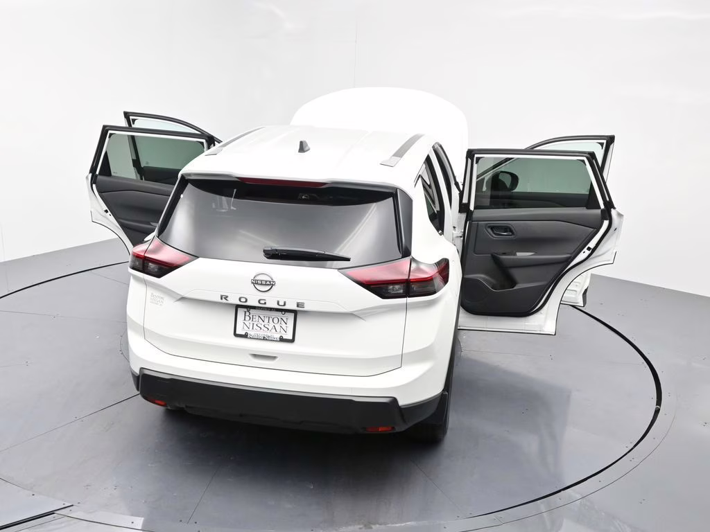 2026 Glacier White Nissan Rogue S FWD SUV