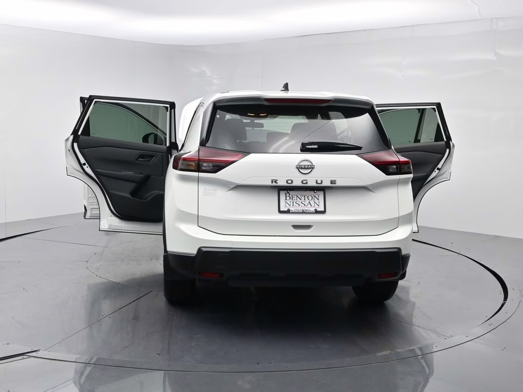 2026 Glacier White Nissan Rogue S FWD SUV
