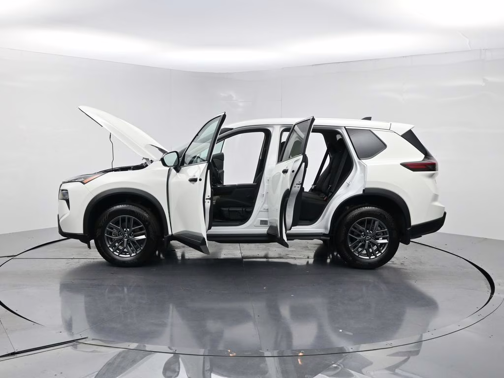 2026 Glacier White Nissan Rogue S FWD SUV