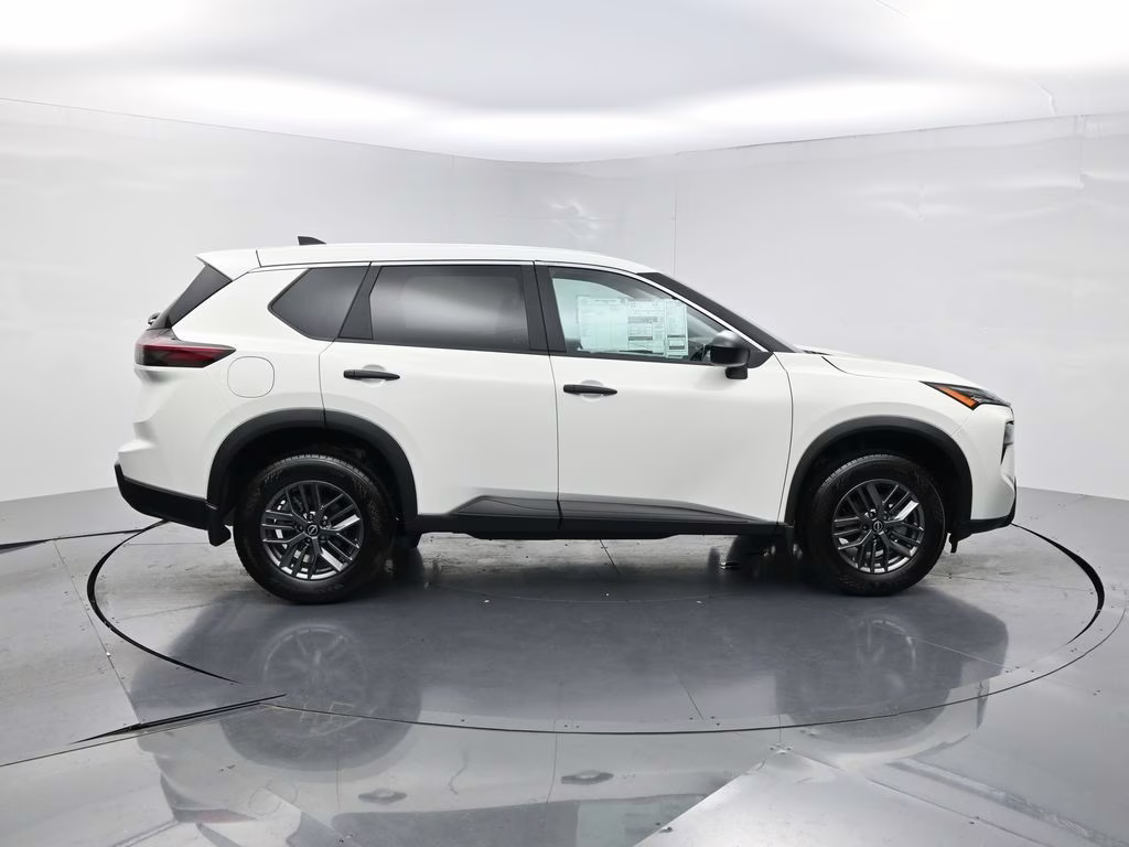 2026 Glacier White Nissan Rogue S FWD SUV