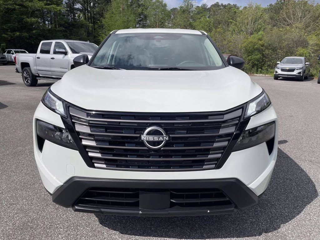 2026 Glacier White Nissan Rogue S FWD SUV