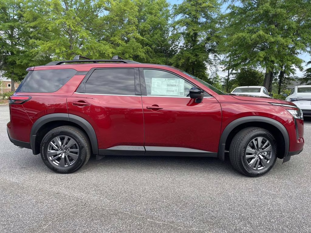 2026 Scarlet Ember Tintcoat Nissan Pathfinder SV FWD SUV