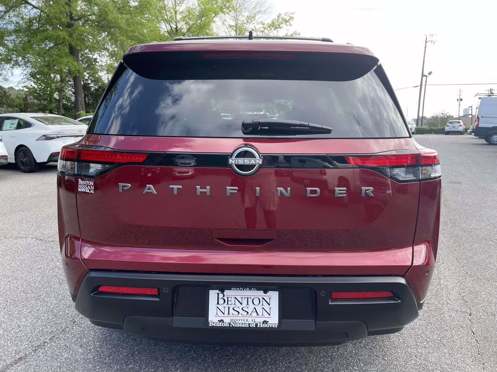 2026 Scarlet Ember Tintcoat Nissan Pathfinder SV FWD SUV