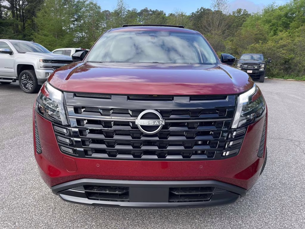 2026 Scarlet Ember Tintcoat Nissan Pathfinder SV FWD SUV