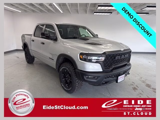 2026 Silver Zynith Ram 1500 Rebel 4X4 Truck