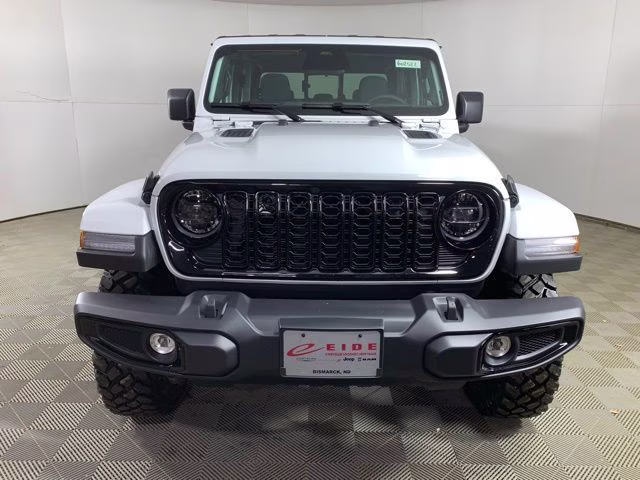 2026 Bright White Clearcoat Jeep Gladiator Willys 4X4 Truck