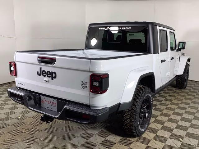 2026 Bright White Clearcoat Jeep Gladiator Willys 4X4 Truck