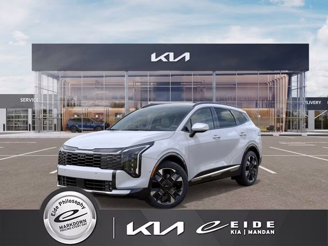 2026 Glacial White Pearl Kia Sportage SX-Prestige AWD SUV