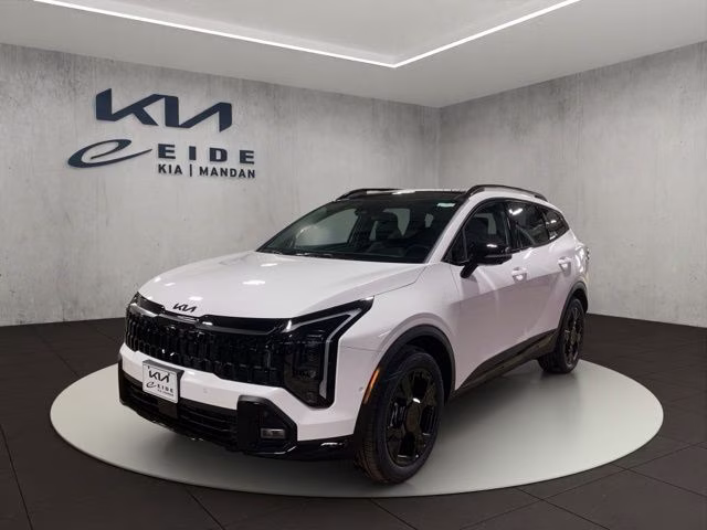 2026 Glacial White Pearl Kia Sportage X-Line AWD SUV