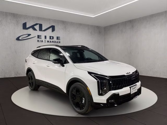 2026 Glacial White Pearl Kia Sportage X-Line AWD SUV