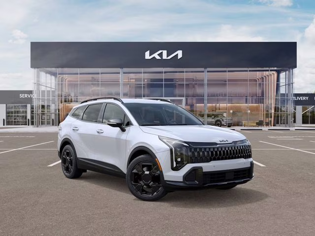 2026 Glacial White Pearl Kia Sportage X-Line AWD SUV