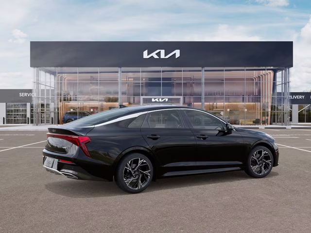 2026 Aurora Black Pearl Kia K5 GT-Line AWD Sedan