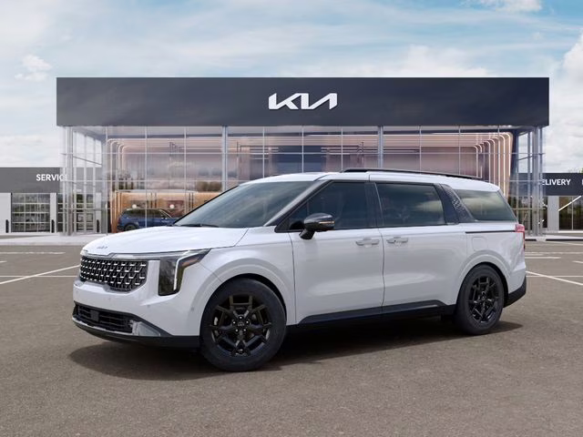 2026 Snow White Pearl Kia Carnival Hybrid SX FWD Van