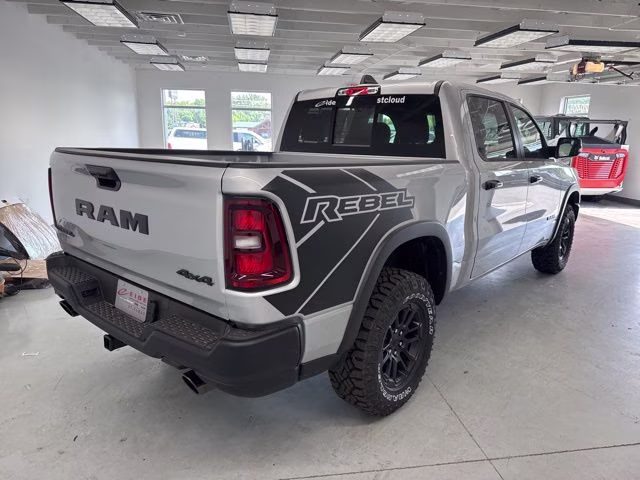 2026 Silver Zynith Ram 1500 Rebel 4X4 Truck