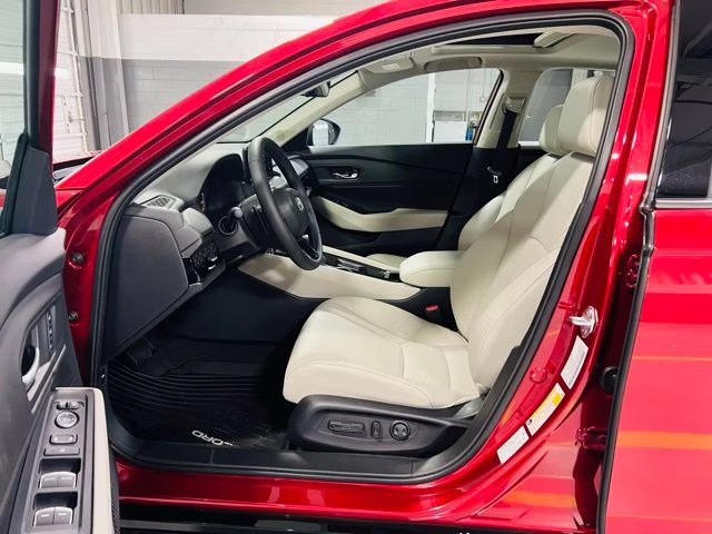 2026 Radiant Red Metallic Honda Accord Hybrid EX-L FWD Sedan