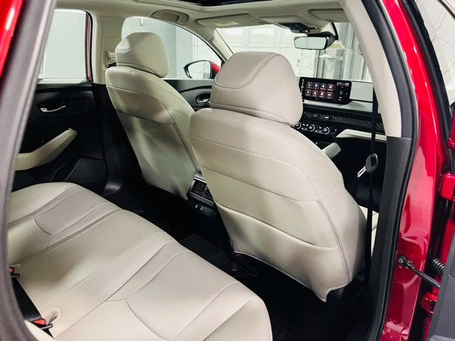 2026 Radiant Red Metallic Honda Accord Hybrid EX-L FWD Sedan