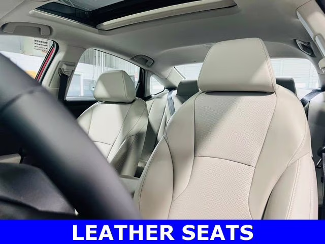2026 Radiant Red Metallic Honda Accord Hybrid EX-L FWD Sedan