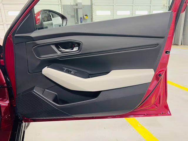 2026 Radiant Red Metallic Honda Accord Hybrid EX-L FWD Sedan
