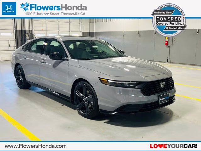 2026 Urban Gray Pearl Honda Accord Hybrid Sport-L Sedan