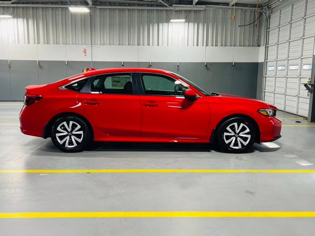 2026 Rallye Red Honda Civic LX FWD Sedan
