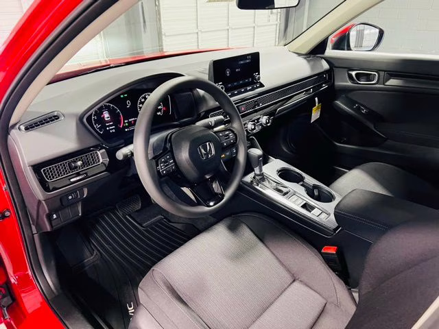 2026 Rallye Red Honda Civic LX FWD Sedan