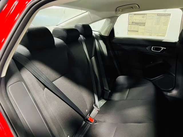 2026 Rallye Red Honda Civic LX FWD Sedan
